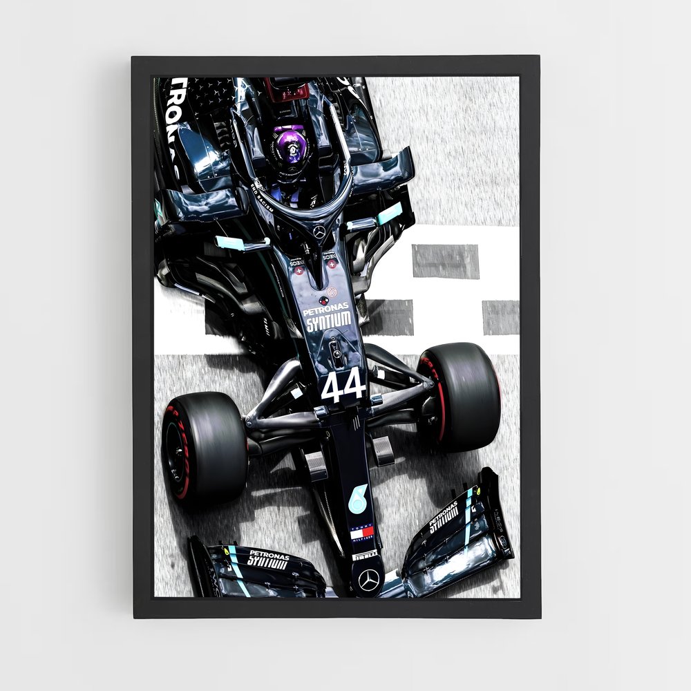 Poster Mercedes MP4 Magic – affiche Voitures de Formule 1 (vue 2)